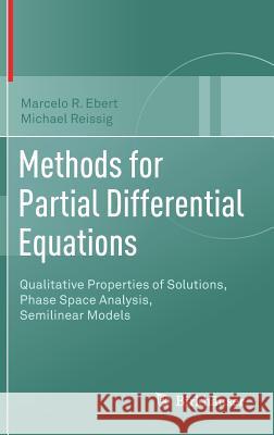 Methods for Partial Differential Equations: Qualitative Properties of Solutions, Phase Space Analysis, Semilinear Models Ebert, Marcelo R. 9783319664552 Birkhauser