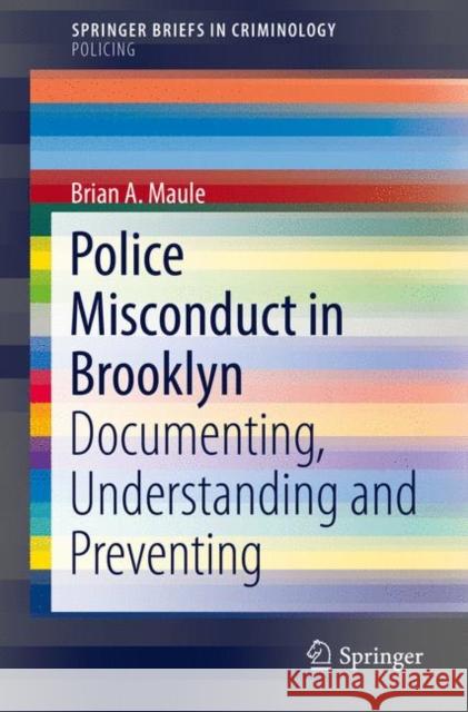 Police Misconduct in Brooklyn: Documenting, Understanding and Preventing Maule, Brian A. 9783319668130 Springer