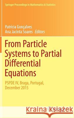 From Particle Systems to Partial Differential Equations: Pspde IV, Braga, Portugal, December 2015 Gonçalves, Patrícia 9783319668383 Springer