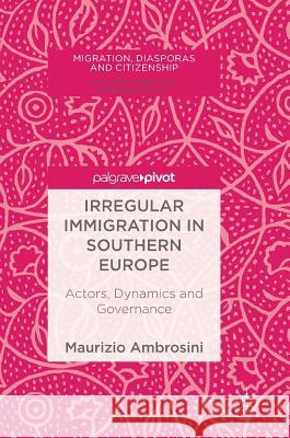 Irregular Immigration in Southern Europe: Actors, Dynamics and Governance Ambrosini, Maurizio 9783319705170 Palgrave MacMillan