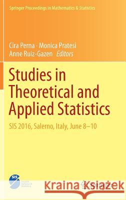Studies in Theoretical and Applied Statistics: Sis 2016, Salerno, Italy, June 8-10 Perna, Cira 9783319739052
