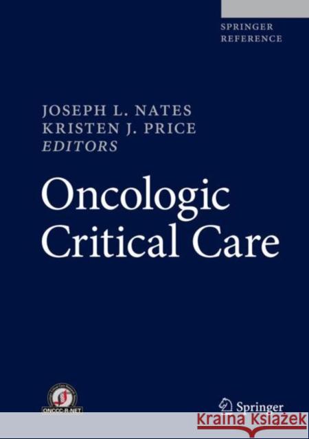 Oncologic Critical Care Nates, Joseph L. 9783319745879 Springer