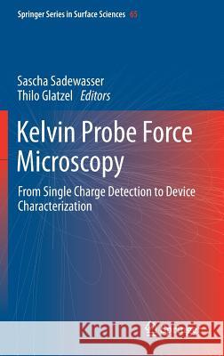 Kelvin Probe Force Microscopy: From Single Charge Detection to Device Characterization Sadewasser, Sascha 9783319756868 Springer