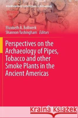 Perspectives on the Archaeology of Pipes, Tobacco and Other Smoke Plants in the Ancient Americas Bollwerk, Elizabeth Anne 9783319794983