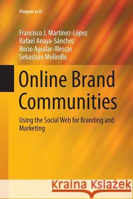 Online Brand Communities: Using the Social Web for Branding and Marketing Martínez-López, Francisco J. 9783319796840