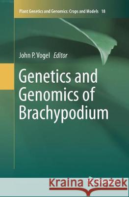 Genetics and Genomics of Brachypodium  9783319800455 Springer