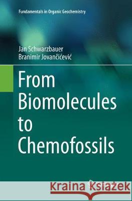 From Biomolecules to Chemofossils Schwarzbauer, Jan; Jovancicevic, Branimir 9783319800998 Springer