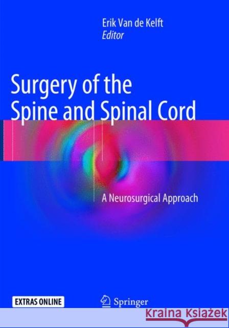 Surgery of the Spine and Spinal Cord: A Neurosurgical Approach Van De Kelft, Erik 9783319801865 Springer