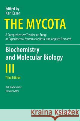 Biochemistry and Molecular Biology Dirk Hoffmeister 9783319802176 Springer