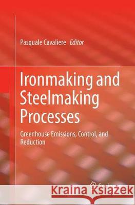 Ironmaking and Steelmaking Processes: Greenhouse Emissions, Control, and Reduction Cavaliere, Pasquale 9783319819051 Springer