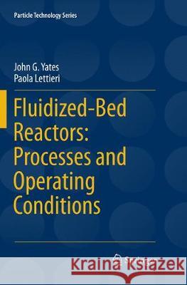 Fluidized-Bed Reactors: Processes and Operating Conditions John G. Yates Paola Lettieri 9783319819198 Springer