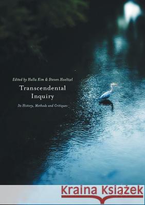 Transcendental Inquiry: Its History, Methods and Critiques Kim, Halla 9783319821627 Palgrave MacMillan