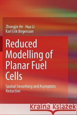 Reduced Modelling of Planar Fuel Cells: Spatial Smoothing and Asymptotic Reduction He, Zhongjie 9783319826271 Springer
