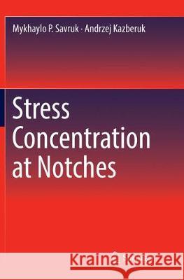 Stress Concentration at Notches Mykhaylo P. Savruk Andrzej Kazberuk 9783319830780 Springer