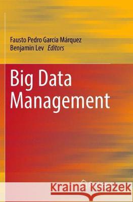 Big Data Management  9783319833071 Springer