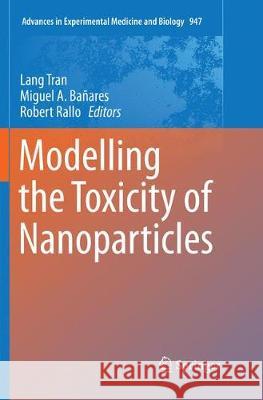 Modelling the Toxicity of Nanoparticles  9783319838144 Springer