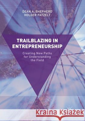 Trailblazing in Entrepreneurship: Creating New Paths for Understanding the Field Shepherd, Dean A. 9783319839981