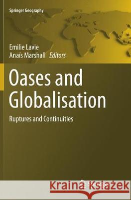 Oases and Globalization: Ruptures and Continuities Lavie, Emilie 9783319844824