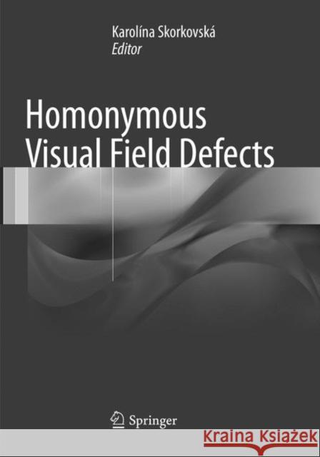 Homonymous Visual Field Defects Karolina Skorkovska 9783319848655 Springer