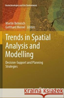 Trends in Spatial Analysis and Modelling: Decision-Support and Planning Strategies Behnisch, Martin 9783319849232 Springer