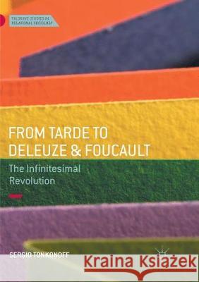 From Tarde to Deleuze and Foucault: The Infinitesimal Revolution Tonkonoff, Sergio 9783319855806 Palgrave MacMillan