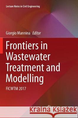 Frontiers in Wastewater Treatment and Modelling: Ficwtm 2017 Mannina, Giorgio 9783319864037 Springer