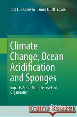 Climate Change, Ocean Acidification and Sponges: Impacts Across Multiple Levels of Organization Carballo, José Luis 9783319865300 Springer