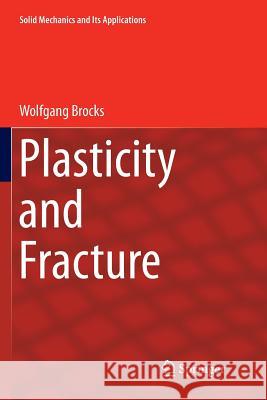 Plasticity and Fracture Wolfgang Brocks 9783319873848 Springer