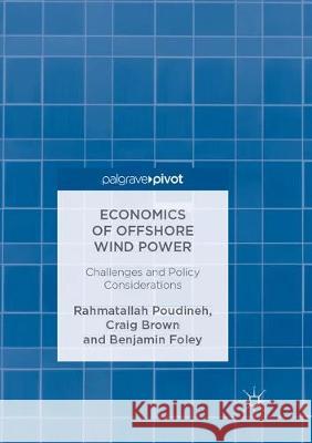 Economics of Offshore Wind Power: Challenges and Policy Considerations Poudineh, Rahmatallah 9783319882406 Palgrave MacMillan