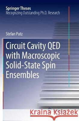 Circuit Cavity Qed with Macroscopic Solid-State Spin Ensembles Putz, Stefan 9783319882475