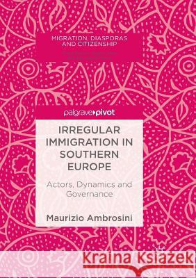 Irregular Immigration in Southern Europe: Actors, Dynamics and Governance Ambrosini, Maurizio 9783319889535 Palgrave MacMillan