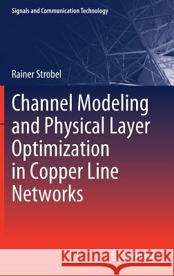 Channel Modeling and Physical Layer Optimization in Copper Line Networks Rainer Strobel 9783319915593 Springer