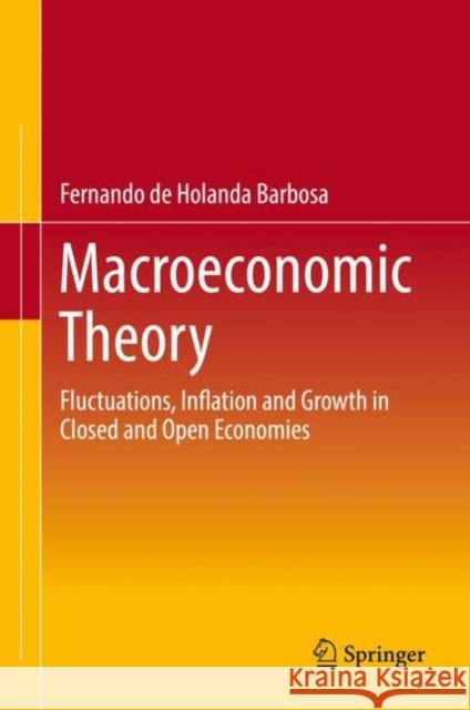 Macroeconomic Theory: Fluctuations, Inflation and Growth in Closed and Open Economies Barbosa, Fernando De Holanda 9783319921310 Springer