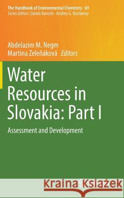 Water Resources in Slovakia: Part I: Assessment and Development Negm, Abdelazim M. 9783319928524 Springer