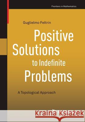 Positive Solutions to Indefinite Problems: A Topological Approach Feltrin, Guglielmo 9783319942377 Birkhäuser