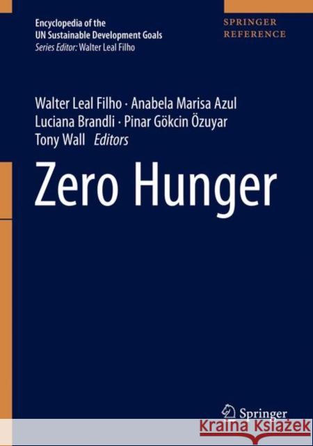 Zero Hunger Walter Lea Ulisses Azeiteiro Anabela Marisa Azul 9783319956749 Springer
