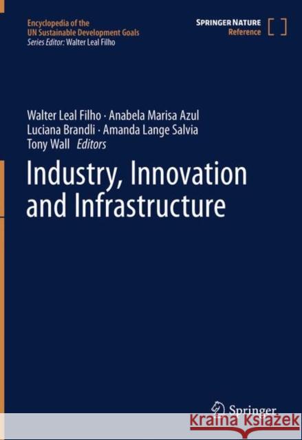 Industry, Innovation and Infrastructure Walter Lea Ulisses Azeiteiro Anabela Marisa Azul 9783319958729 Springer