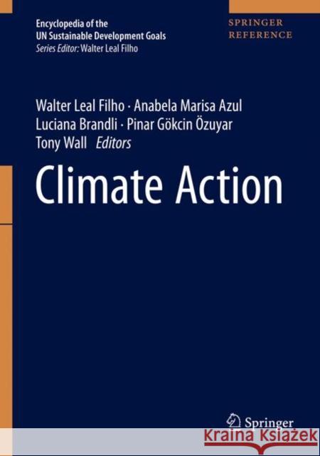 Climate Action Walter Lea Ulisses Azeiteiro Anabela Marisa Azul 9783319958842 Springer