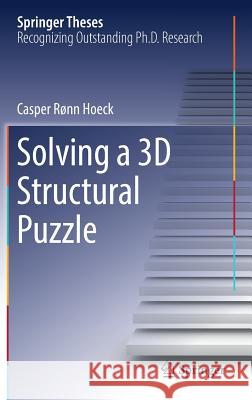 Solving a 3D Structural Puzzle Casper Rnn Hoeck 9783319961712 Springer