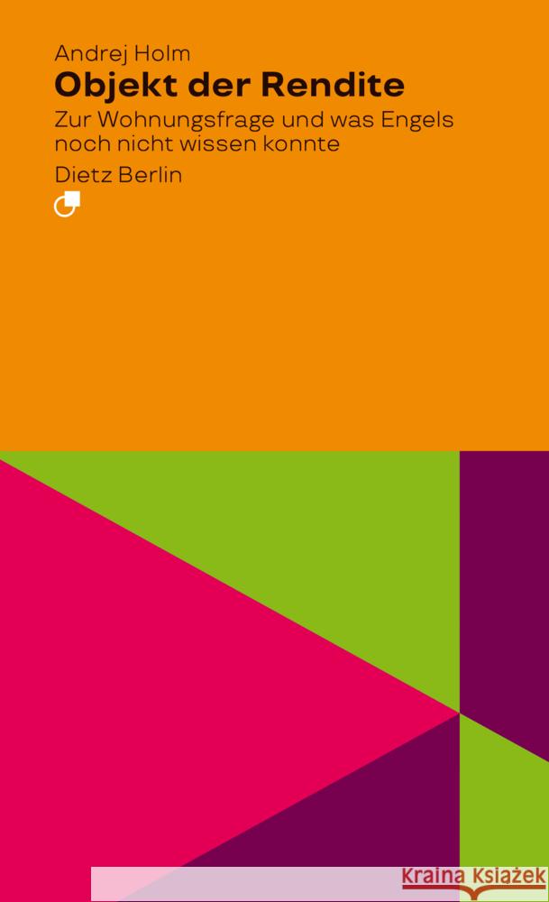 Objekt der Rendite Andrej, Holm 9783320023881 Dietz, Berlin