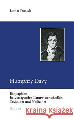 Humphry Davy Lothar Dunsch Lothar Dunsch 9783322005946 Vieweg+teubner Verlag