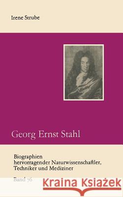 Georg Ernst Stahl Irene Strube 9783322006295