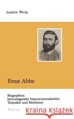 Ernst ABBE Wittig, Joachim 9783322006868 Vieweg+teubner Verlag