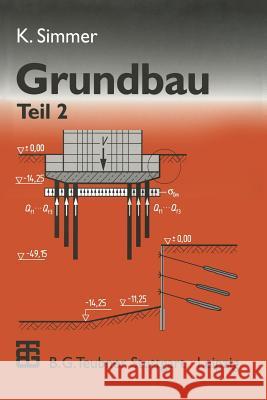 Grundbau: Teil 2 Baugruben Und Gründungen Gerlach, Johannes 9783322801739 Vieweg+teubner Verlag