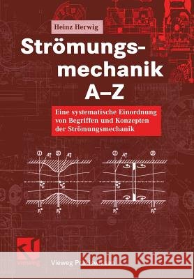 Strömungsmechanik A-Z: Eine Systematische Einordnung Von Begriffen Und Konzepten Der Strömungsmechanik Herwig, Heinz 9783322802521 Vieweg+teubner Verlag