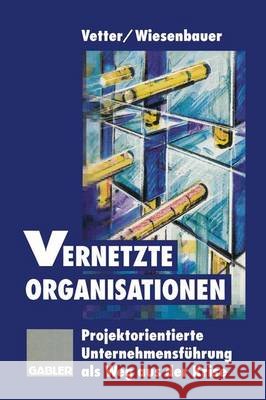 Vernetzte Organisationen: Projektorientierte Unternehmensführung ALS Weg Aus Der Krise Vetter, Rolf 9783322826855