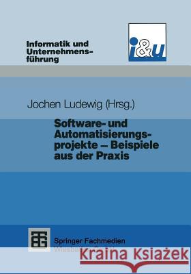 Software- Und Automatisierungsprojekte -- Beispiele Aus Der Praxis Ludewig, Jochen 9783322946935 Vieweg+teubner Verlag