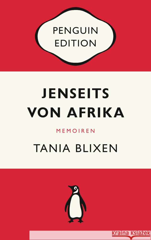 Jenseits von Afrika Blixen, Tania 9783328106760 Penguin Verlag München