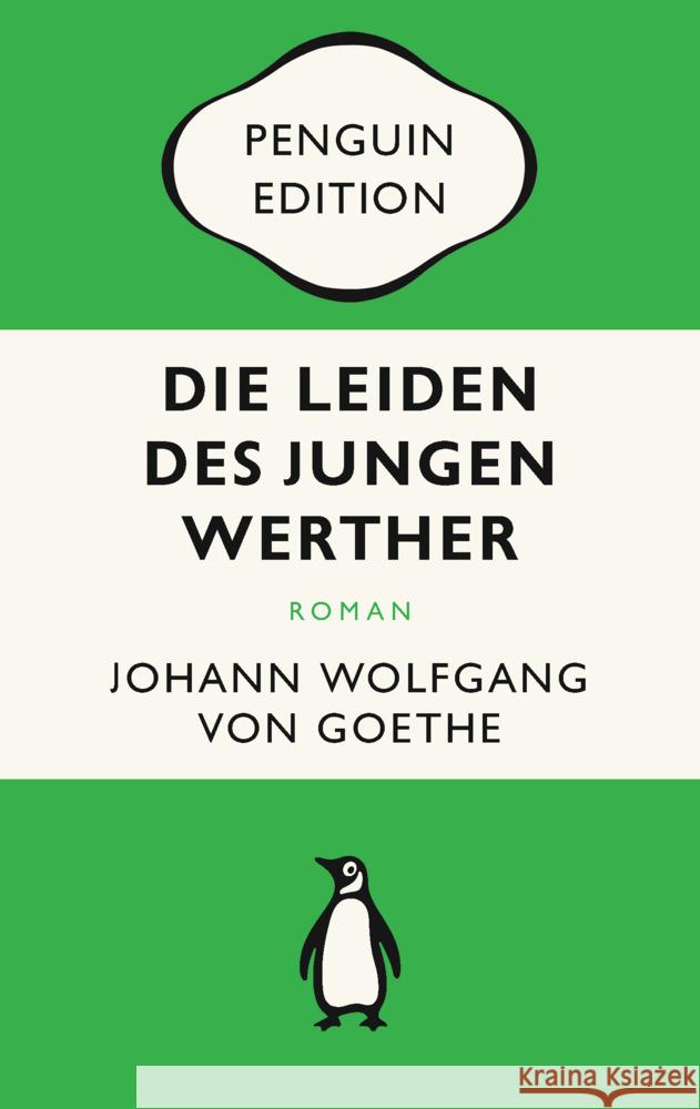 Die Leiden des jungen Werther Goethe, Johann Wolfgang von 9783328109785 Penguin Verlag München