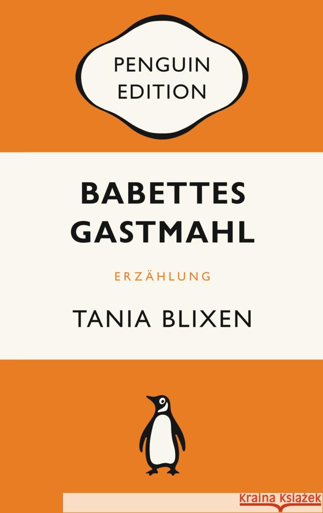 Babettes Gastmahl Blixen, Tania 9783328111382 Penguin Verlag München